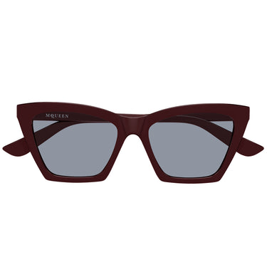 Alexander McQueen Occhiali da Sole AM0536S 004 Rosso Azzurro Donna