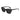 Alexander McQueen Occhiali da Sole AM0536S 005 Nero Strass/Grigio Donna 1