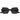 Alexander McQueen Occhiali da Sole AM0537S 001 Nero Grigio Donna