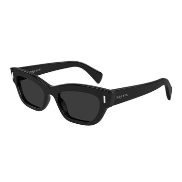 Alexander McQueen Occhiali da Sole AM0548S 001 Nero Grigio Donna 2