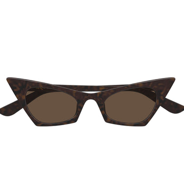 Alexander McQueen Occhiali da Sole AM0557S 002 Marrone Marrone Donna