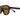 Alexander McQueen Occhiali da Sole AM0573S 003 Nero/Marrone Unisex 3