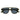 Alexander McQueen Occhiali da Sole AM0573S 004 Verde/Blu Unisex