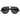 Alexander McQueen Occhiali da Sole AM0586S 001 Nero/Grigio Unisex