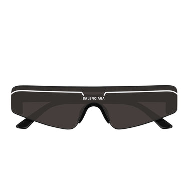 Balenciaga Okulary Przeciwsłoneczne BB0003S 001 Czarny/Szary Unisex