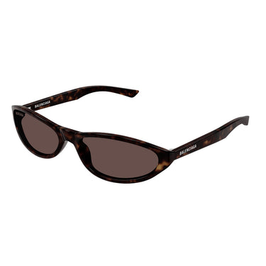 Balenciaga Okulary Przeciwsłoneczne BB0007S 013 Havana/Brązowy Unisex