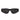 Balenciaga Okulary Przeciwsłoneczne BB0095S 001 Czarny-Szary Damskie