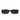 Balenciaga Okulary Przeciwsłoneczne BB0096S 001 Czarny/Szary Unisex