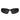 Balenciaga Okulary Przeciwsłoneczne BB0157S 001 Justin Bieber Czarny/Szary Męskie