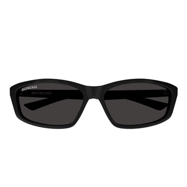 Balenciaga Okulary Przeciwsłoneczne BB0401S 001 Czarny/Szary Unisex