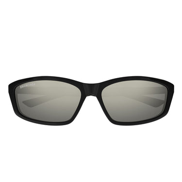 Balenciaga Sunglasses BB0401S 002 Black/White Unisex