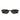 Balenciaga Okulary Przeciwsłoneczne BB0412S 001 Czarny/Szary Unisex