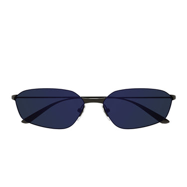 Balenciaga Okulary Przeciwsłoneczne BB0412S 003 Szary/Niebieski Unisex