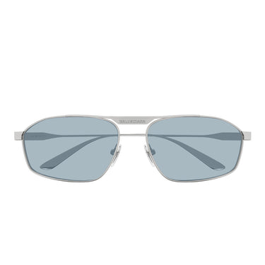 Balenciaga Occhiali da Sole BB0416S 005 Rutenio Azzurro Uomo