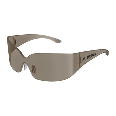 Balenciaga Okulary Przeciwsłoneczne BB0421S 002 Brązowy Brązowy Unisex 2