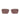 Balenciaga Okulary Przeciwsłoneczne BB0485SA 004 Srebrny/Czerwony Unisex