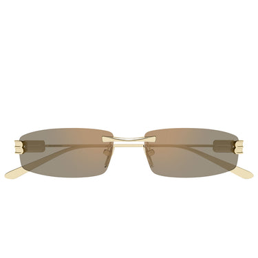 Balenciaga Occhiali da Sole BB0488S 007 Oro Rosa Sfumato Uomo