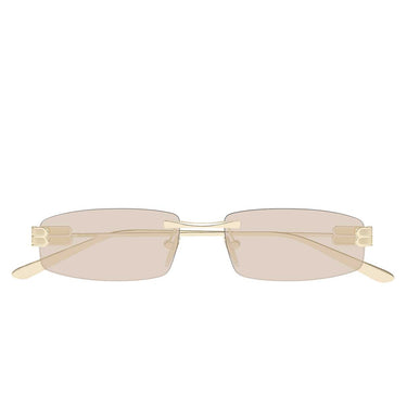 Balenciaga Occhiali da Sole BB0488S 009 Oro/Marrone Uomo