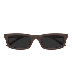 Balenciaga Occhiali da Sole BB0526S 005 Marrone/Grigio Unisex
