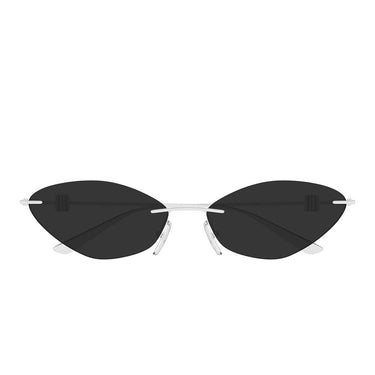 Balenciaga Occhiali da Sole BB0536S 001 Argento/Grigio Donna