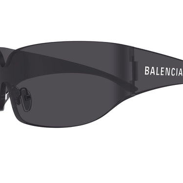 Balenciaga Okulary Przeciwsłoneczne BB0421S 001 Szary/Szary Unisex 3