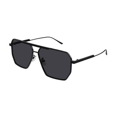 Bottega Veneta Okulary Przeciwsłoneczne BV1012S 001 Nero Grigio Uomo 2