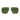 Bottega Veneta Okulary Przeciwsłoneczne BV1012S 004 Złoto/Zielony Męskie