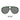 Bottega Veneta Okulary Przeciwsłoneczne BV1273S 008 Drop Aviator Zielony/Szary Unisex