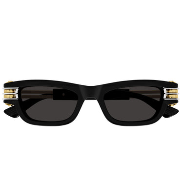 Bottega Veneta Okulary Przeciwsłoneczne BV1308S 001 Czarny/Szary Unisex