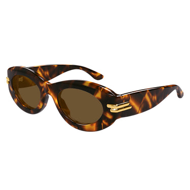 Bottega Veneta Okulary Przeciwsłoneczne BV1322S 002 Havana-Marrone Damskie 1
