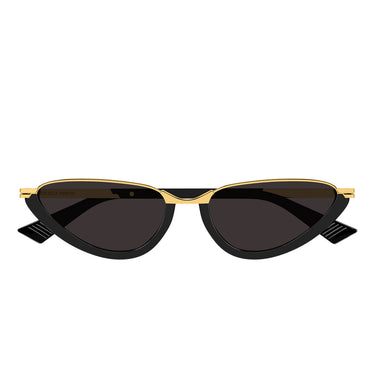 Bottega Veneta Okulary Przeciwsłoneczne BV1346S 001 Czarny/Szary Damskie