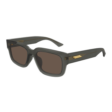 Bottega Veneta Okulary Przeciwsłoneczne BV1359SA 004 Szary/Brązowy Unisex 2