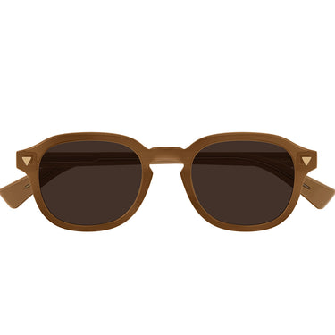 Bottega Veneta Okulary Przeciwsłoneczne BV1364S 004 Brązowy/Brązowy Męskie