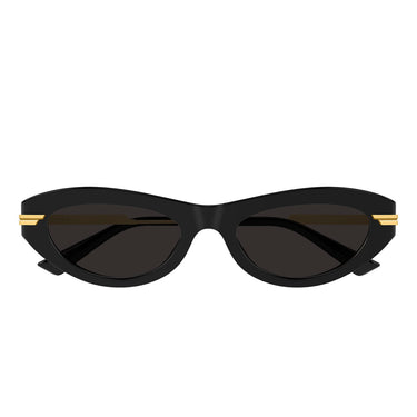 Bottega Veneta Okulary Przeciwsłoneczne BV1368S 001 Czarny/Szary Damskie