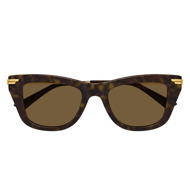 Bottega Veneta Okulary Przeciwsłoneczne BV1369S 002 Havana/Brązowe Damskie