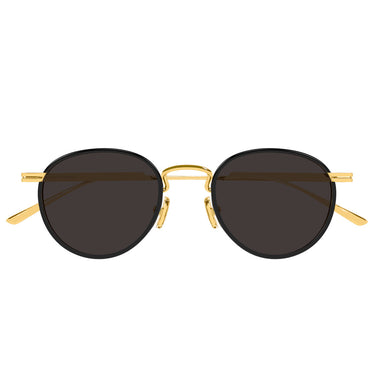 Bottega Veneta Okulary Przeciwsłoneczne BV1389S 001 Złoto/Czarny Męskie