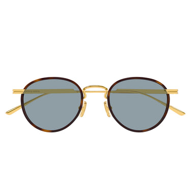 Bottega Veneta Okulary Przeciwsłoneczne BV1389S 002 Złoto/Niebieski Męskie