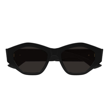 Bottega Veneta Okulary Przeciwsłoneczne BV1408S 001 Czarny Szary Damskie