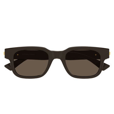 Bottega Veneta Okulary Przeciwsłoneczne BV1411S 003 Brązowy/Brązowy Męskie