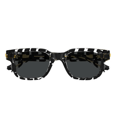 Bottega Veneta Okulary Przeciwsłoneczne BV1411S 004 Czarny/Szary Męskie