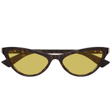 Bottega Veneta Okulary Przeciwsłoneczne BV1414S 002 Brązowy Brązowy Damskie