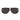 Bottega Veneta Okulary Przeciwsłoneczne BV1418S 002 Srebrny/Brązowy Damskie