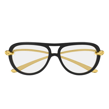 Bottega Veneta Occhiali da Sole BV1418S 006 Oro/Trasparente Donna
