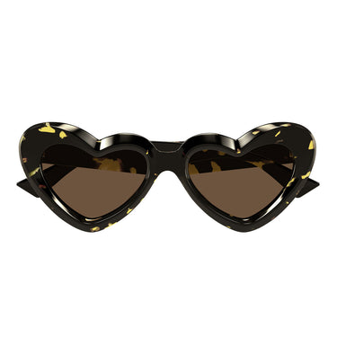 Bottega Veneta Okulary Przeciwsłoneczne BV1432S 002 Brązowy Brązowy Damskie