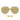 Bottega Veneta Okulary Przeciwsłoneczne BV1436S 004 Żółty Brązowy Unisex