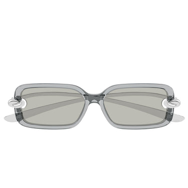 Bottega Veneta Occhiali da Sole BV1439S 004 Argento Grigio Donna