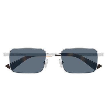 Bottega Veneta Occhiali da Sole BV1469S 002 Argento Blu Unisex
