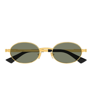Bottega Veneta Occhiali da Sole BV1470S 004 Oro/Verde Unisex