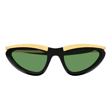 Bottega Veneta Occhiali da Sole BV1477S 002 Nero/Verde Donna