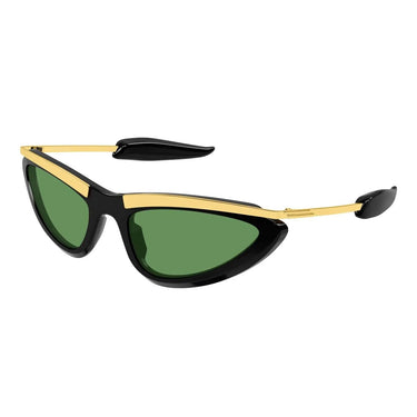 Bottega Veneta Occhiali da Sole BV1477S 002 Nero/Verde Donna 1